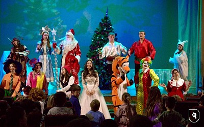 Новогодний утренник для сотрудников СГМУ и их детей 