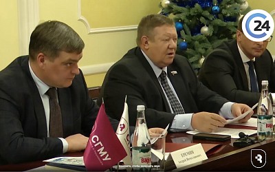 Сюжет Саратов 24 о Попечительском совете СГМУ