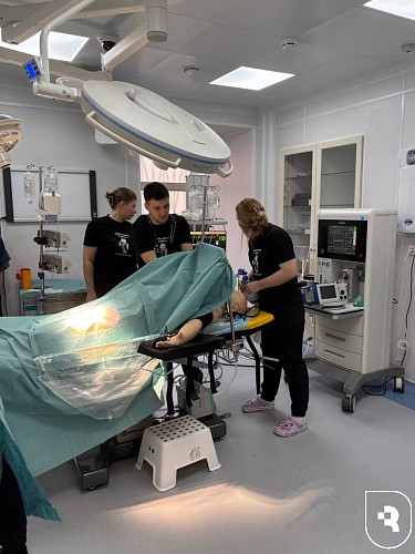 "Critical condition life support"